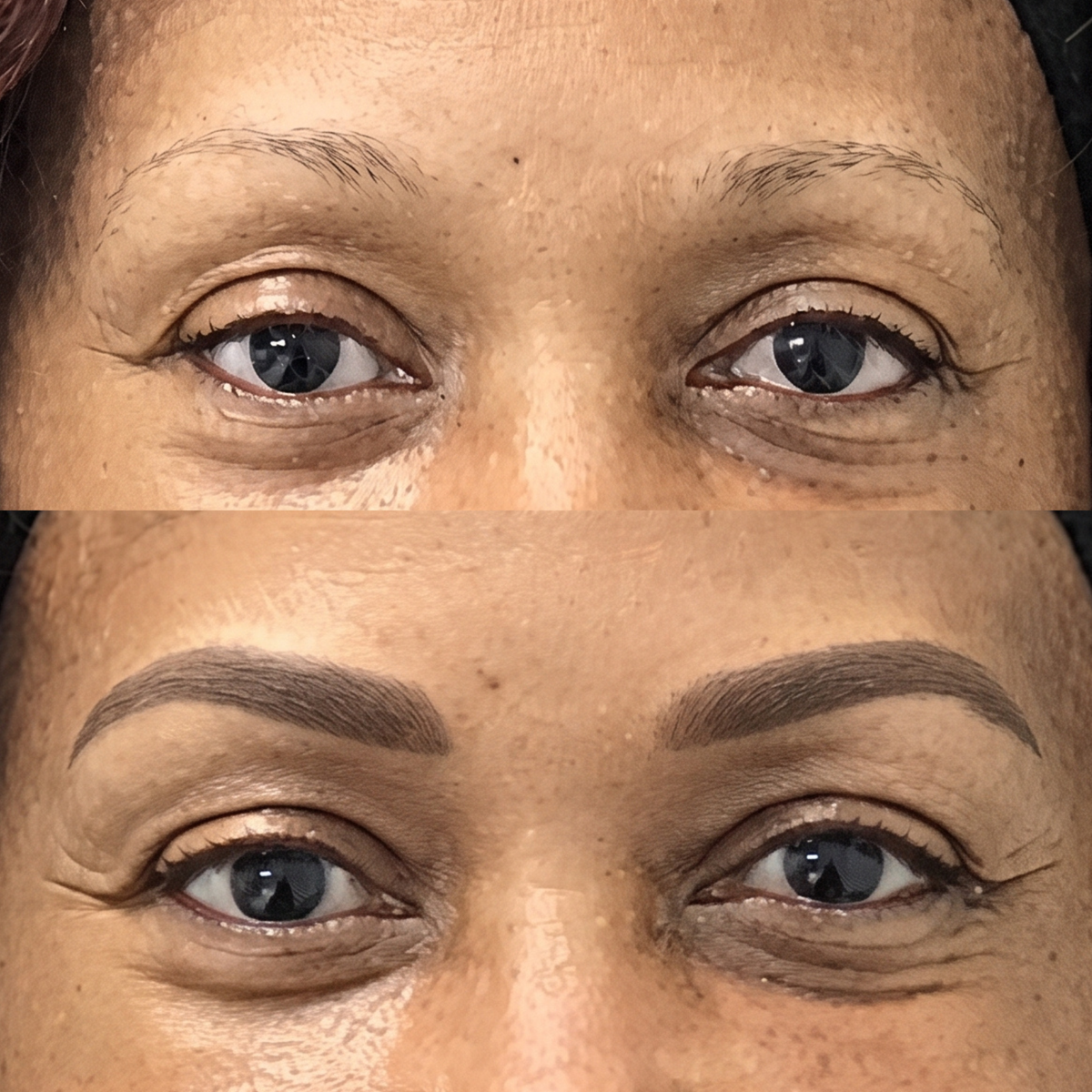 Cejas Efecto Polvo