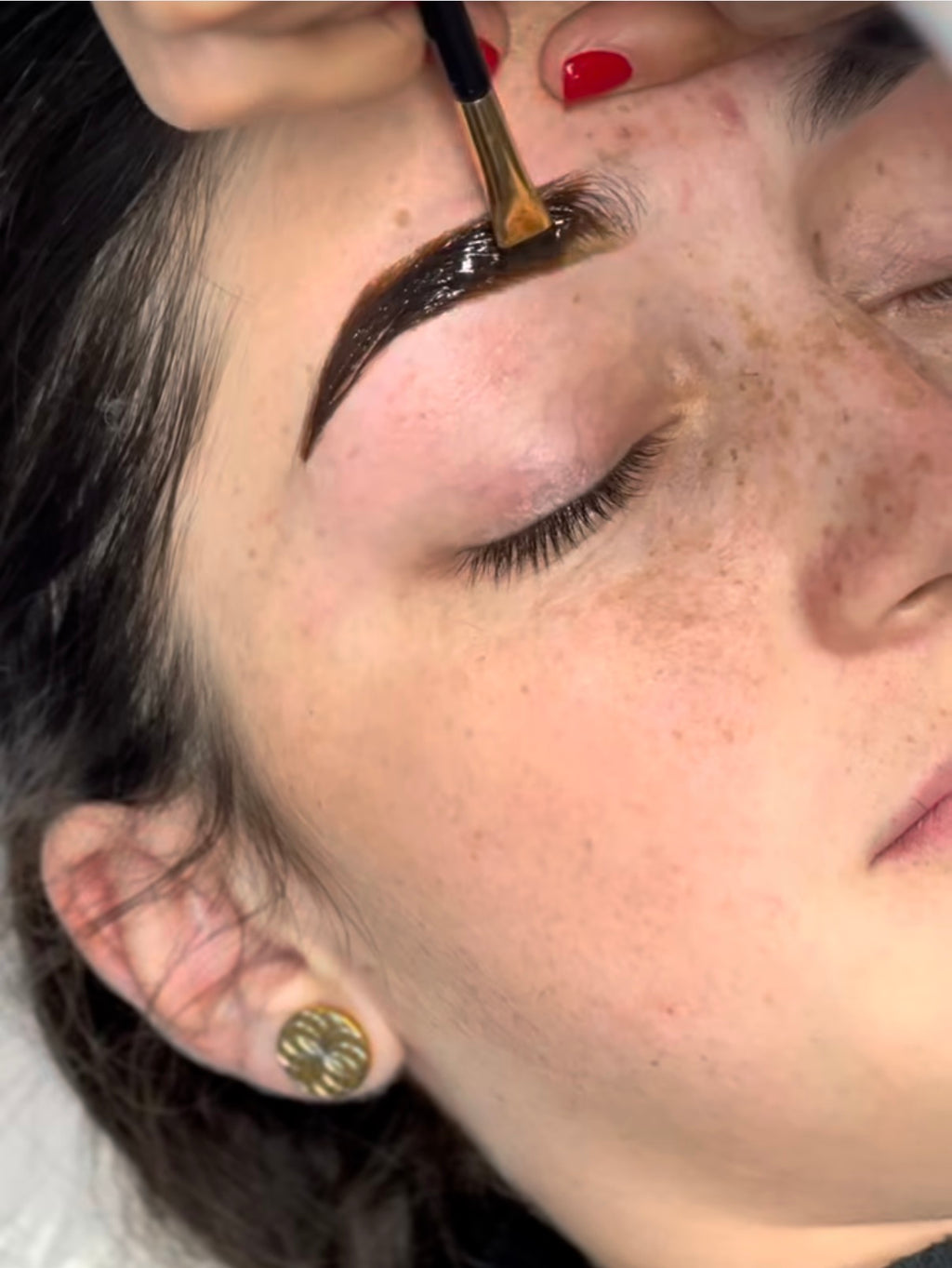 Diseño de Cejas con Hilo + Sombreado